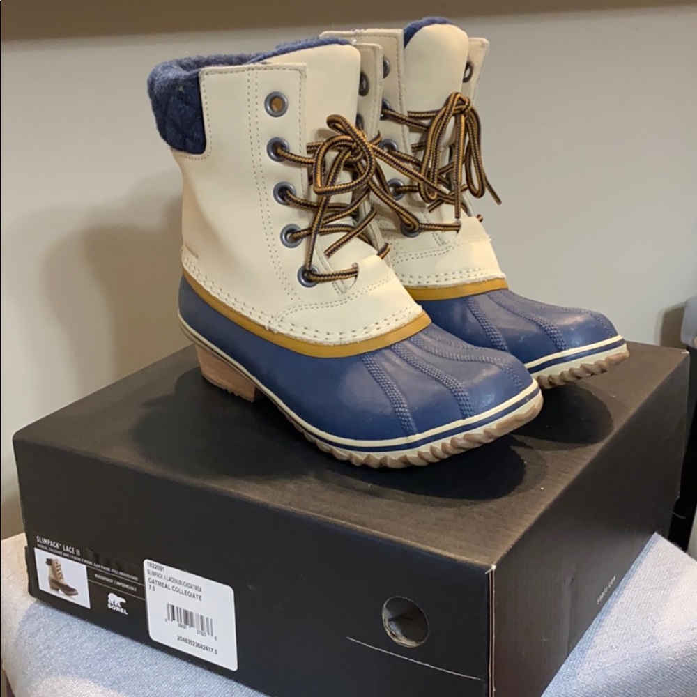 NWB Sorel slimpack II sz 7.5